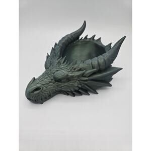 3D Printed Dragon Head Catchall Tray Desk Entryway Organizer